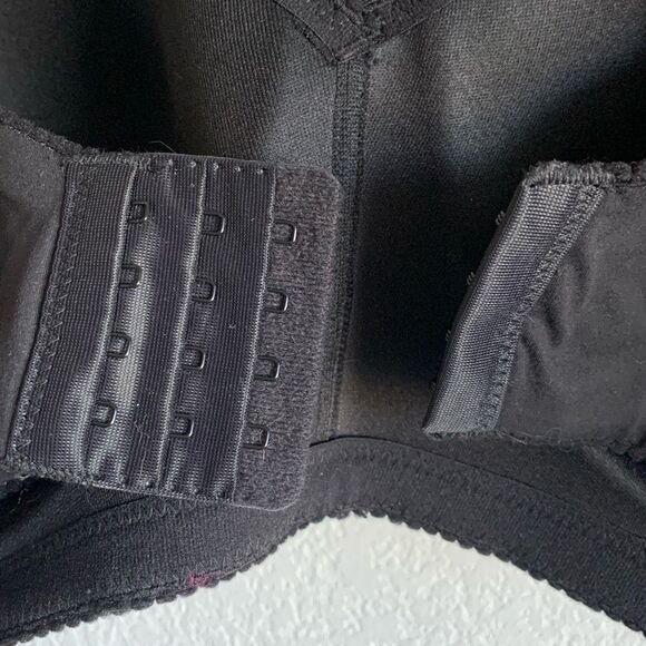 NWT Adore Me Johanna Demi Smooth Contour Wireless Bra Jet Black Plus Sz 44DD - Picture 4 of 7